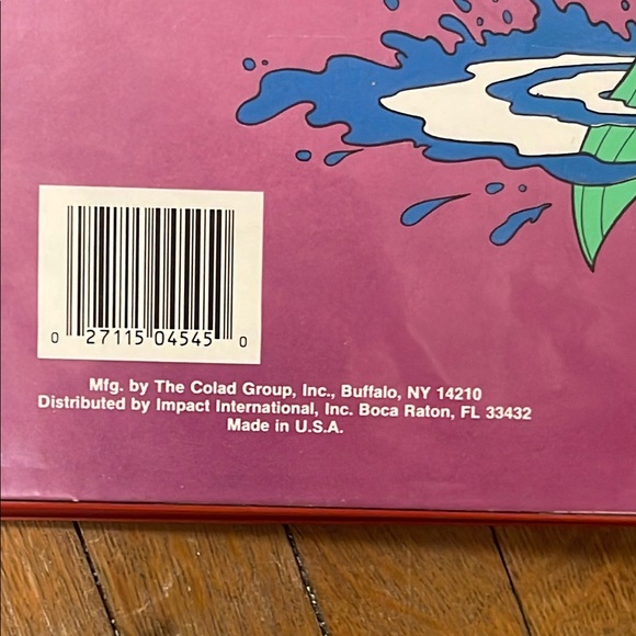 1991 Vintage The Little Mermaid Ariel School Binder - Picture 5 of 9